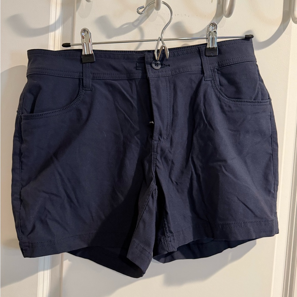 Prana Dark Blue Women's Cargo Shorts